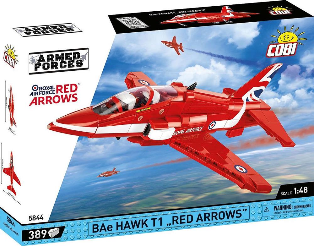 COBI ARMED FORCES BAE HAWK T1 RED ARROWS 5844