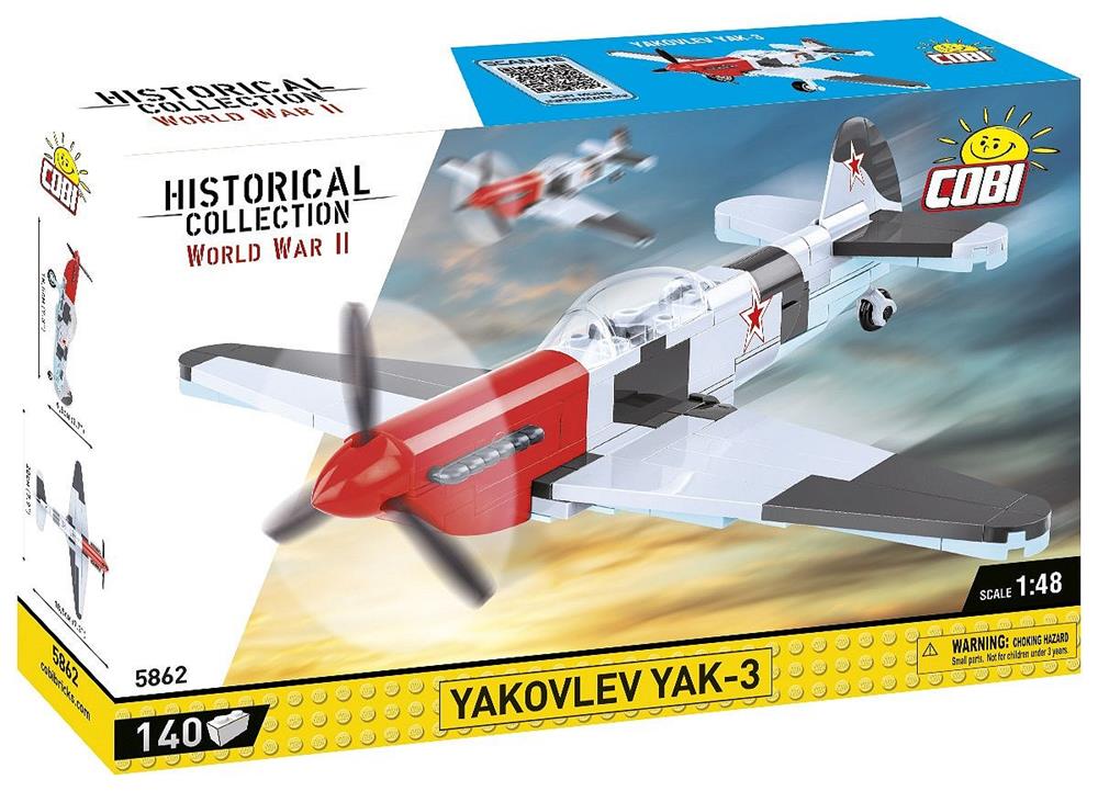 COBI HISTORICAL COLLECTION WWII YAKOVLEV YAK-3 5862