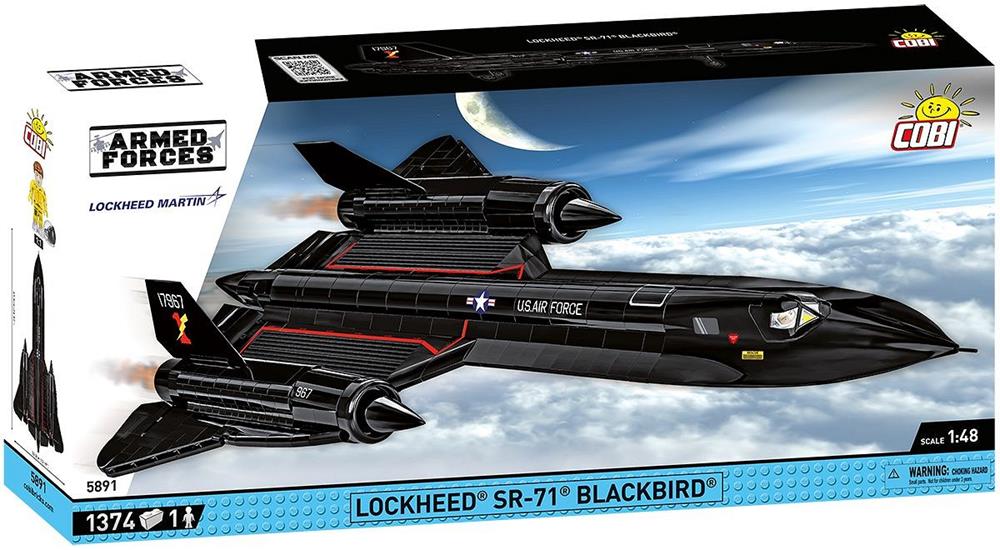 COBI ARMED FORCES LOCKHEED SR-71 BLACKBIRD 5891