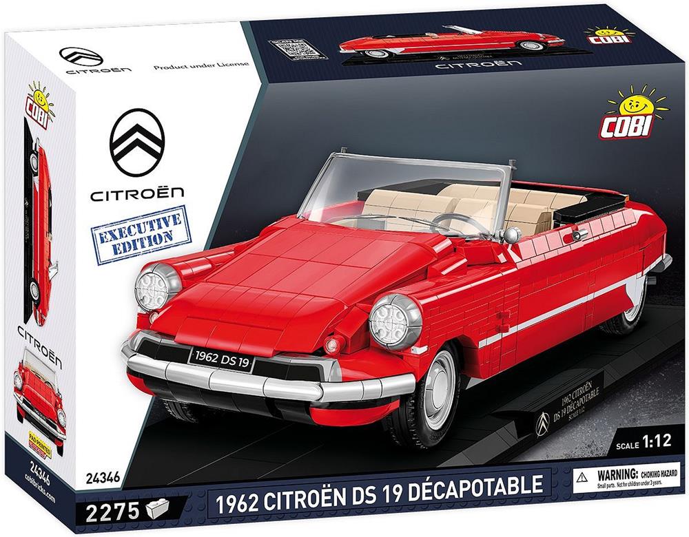 COBI CARS CITROEN DS 19 DÉCAPOTABLE 1962 - EXECUTIVE EDITION 24346