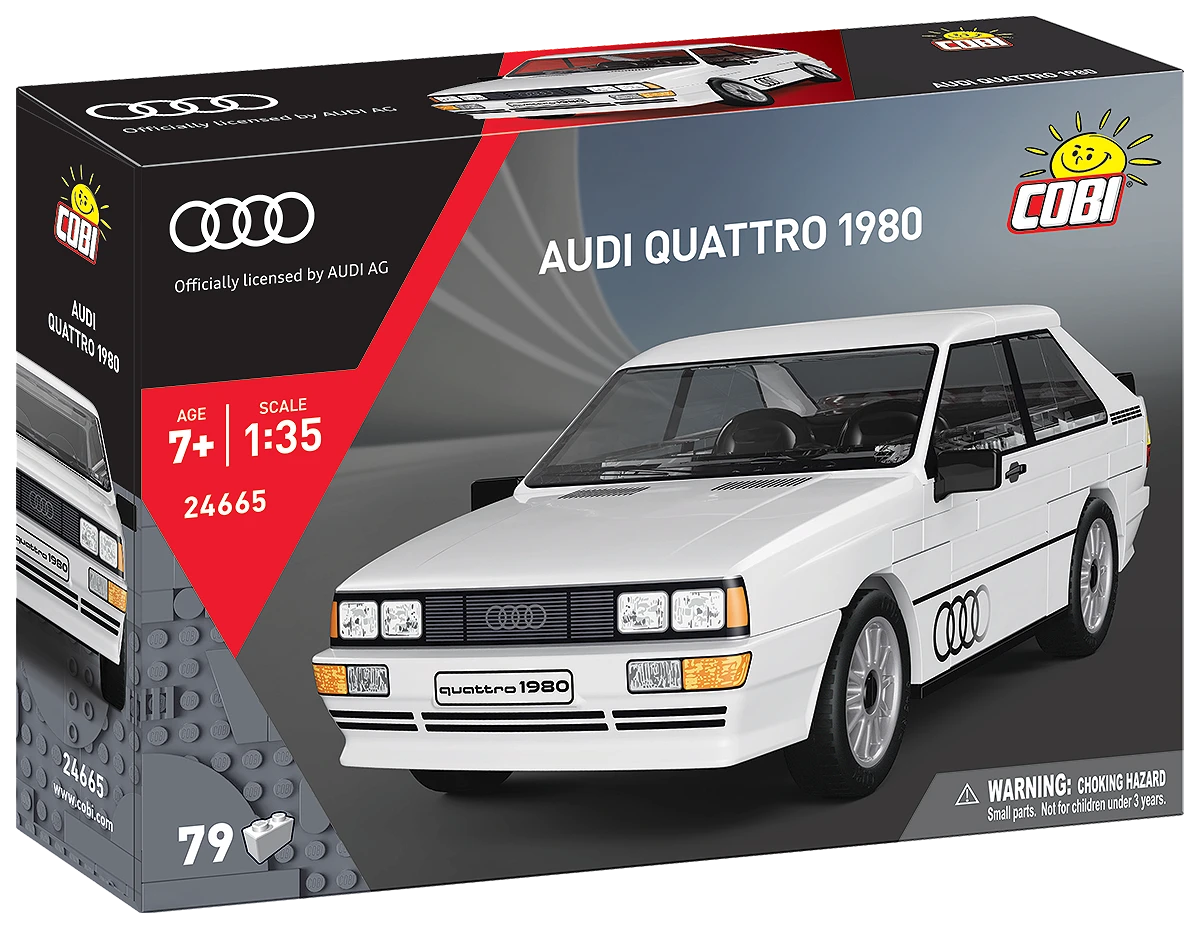 COBI CARS AUDI QUATTRO BIANCA 24665