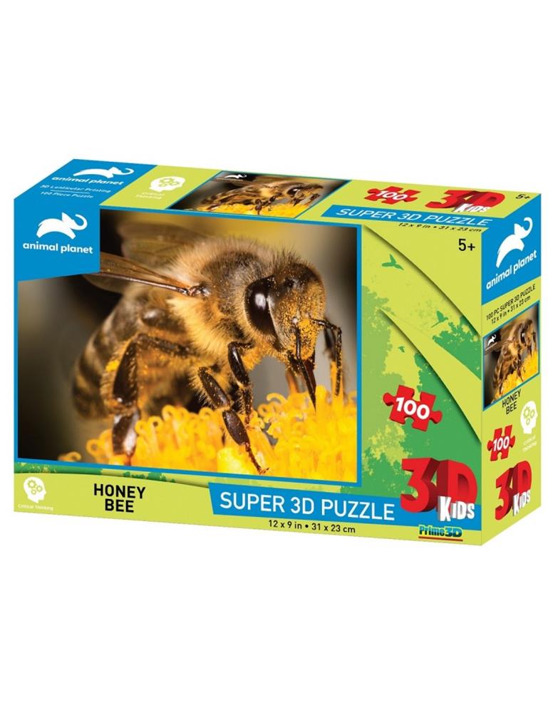 PRIME 3D PUZZLE 3D KIDS APE 100PZ ANIMAL PLANET