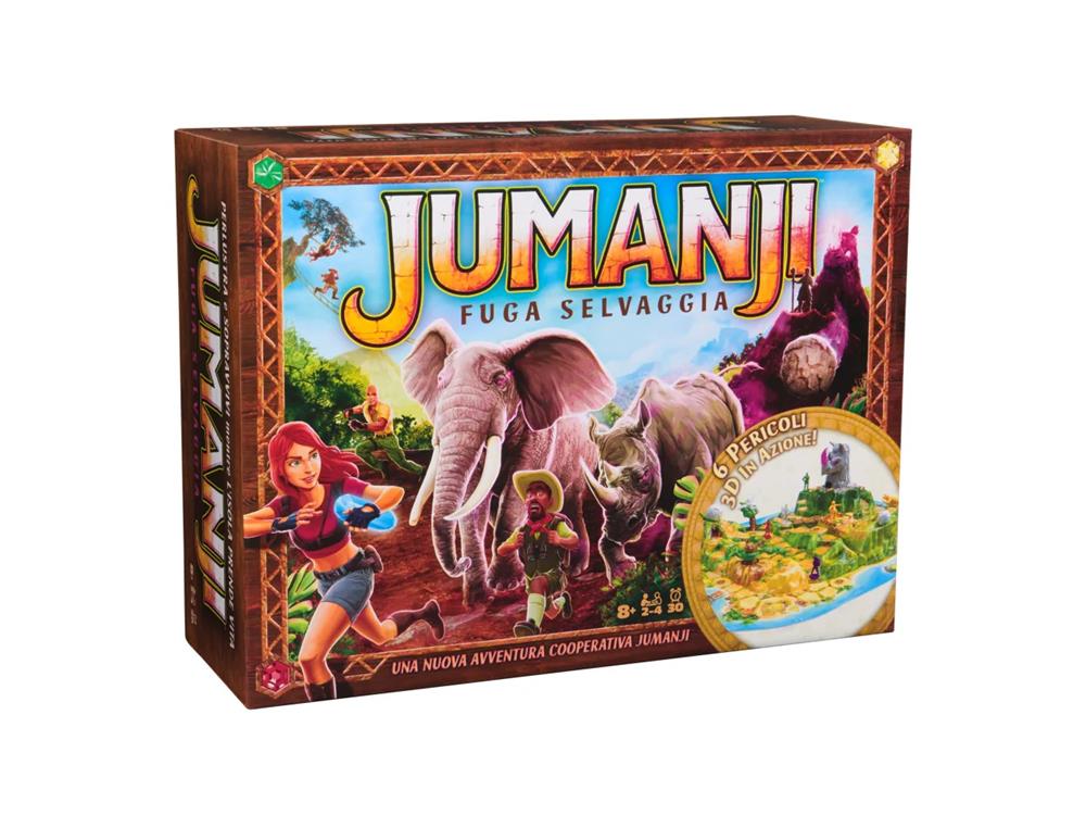 EDITRICE GIOCHI JUMANJI FUGA SELVAGGINA 6070931