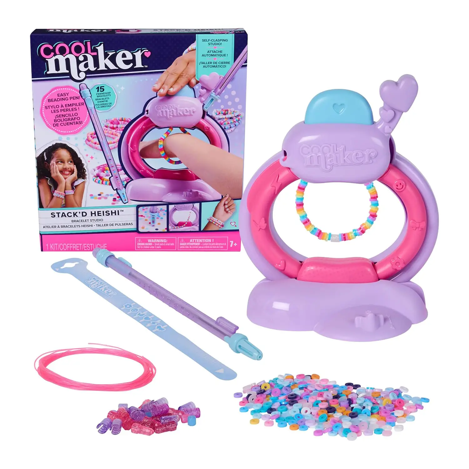 SPIN MASTER COOL MAKER MACCHINA PER BRACCIALETTI HEISHI DELL'AMICIZIA 6072592