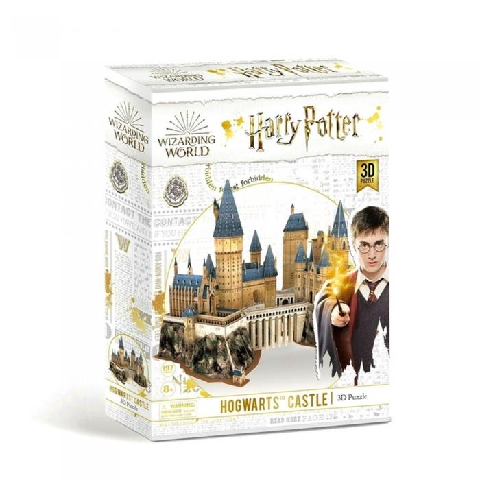 CUBIC FUN PUZZLE 3D HARRY POTTER - CASTELLO DI HOGWARTS 197PZ