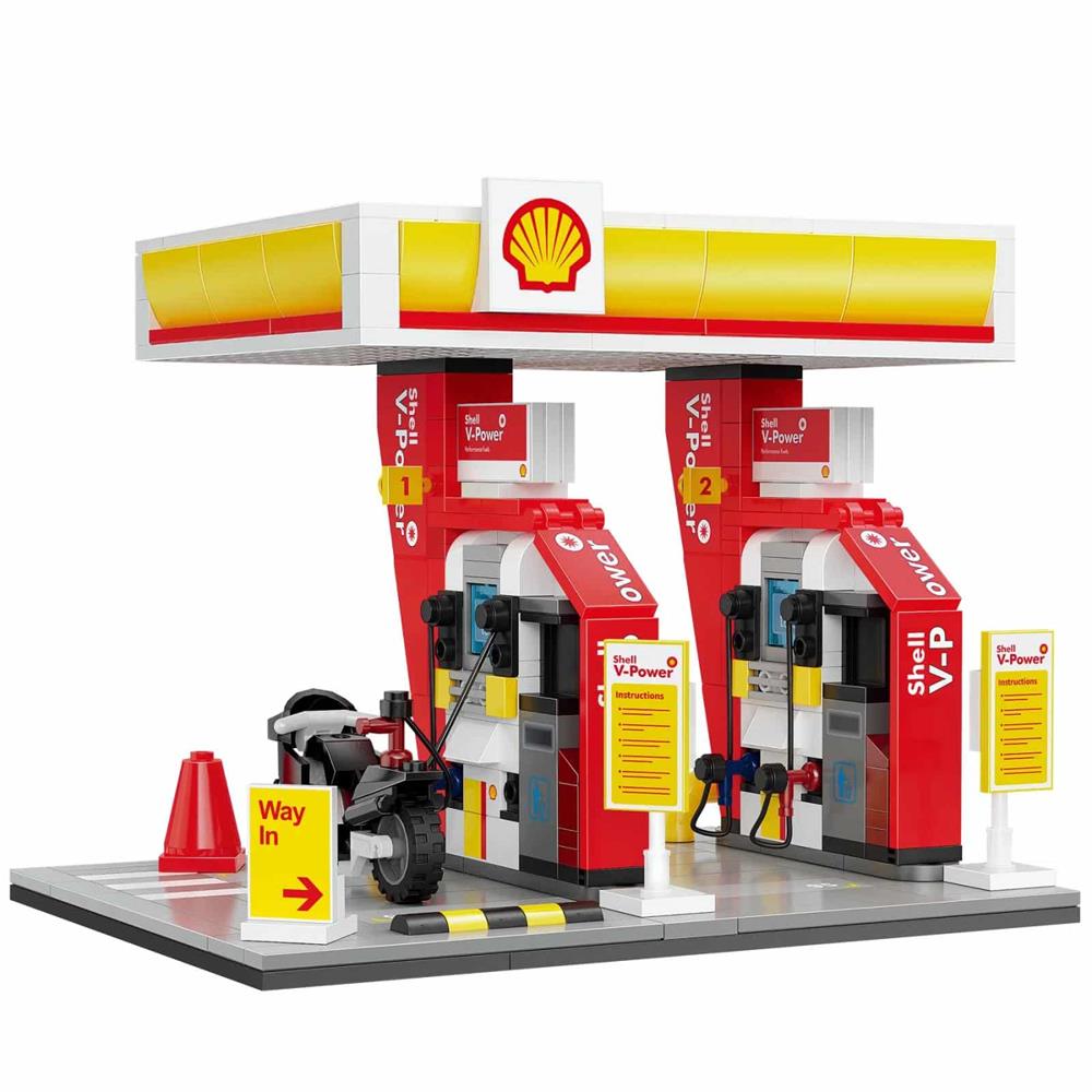 CADA MINI STAZIONE DI SERVIZIO SHELL C66028W