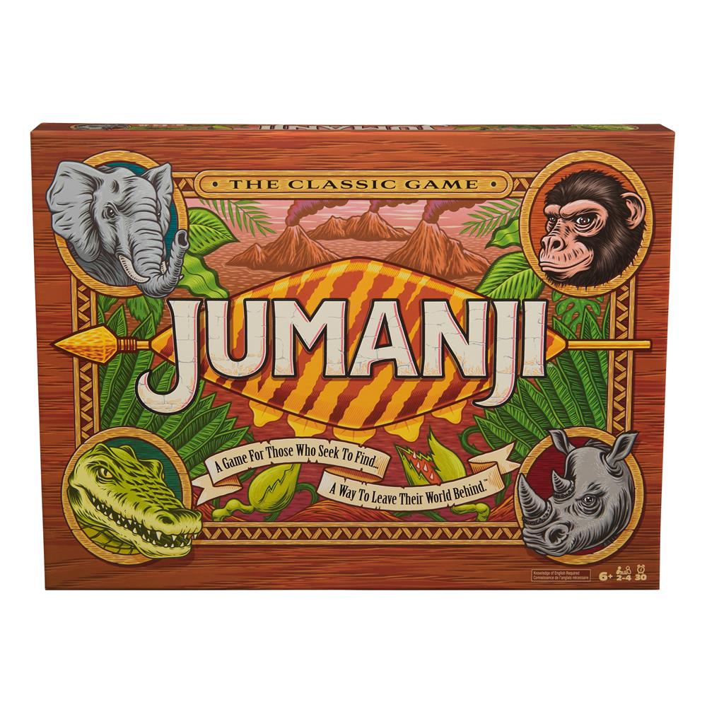 SPIN MASTER JUMANJI, IL GIOCO IN LEGNO 6062356