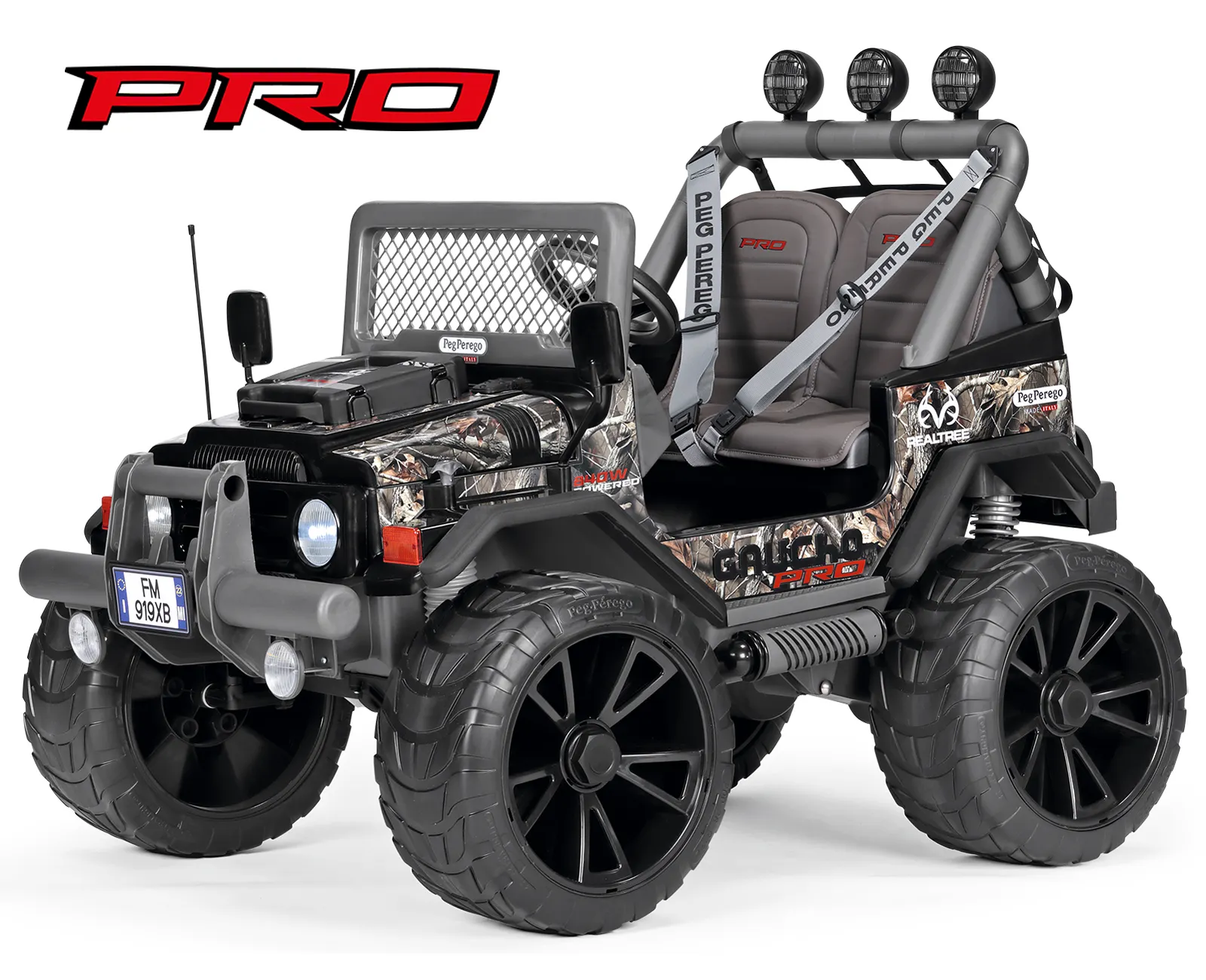 PEG PEREGO AUTO ELETTRICA GAUCHO PRO REAL TREE IGOD0602
