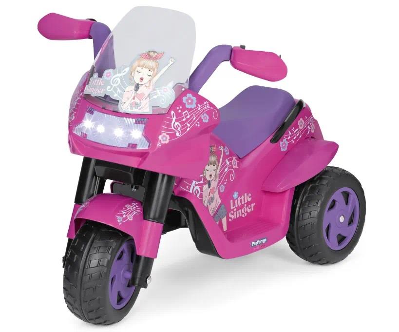 PEG PEREGO MOTO LITTLE SINGER FUCSIA IGED0925