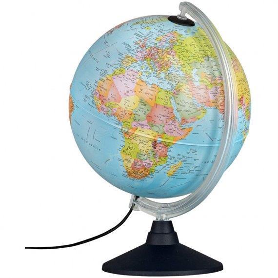 MAPPAMONDO GEOGRAFICO 25 CM COSTELLATION - ILLUMINATO