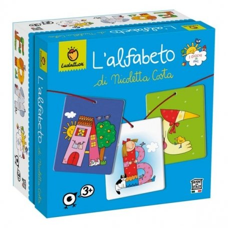 LISCIANI GIOCHI  L'ALFABETO DI NICOLETTA COSTA 82254