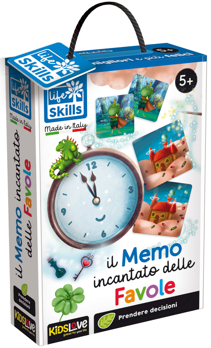 LISCIANI GIOCHI LIFE SKILLS IL MEMO INCANTATO DELLE FAVOLE 84098