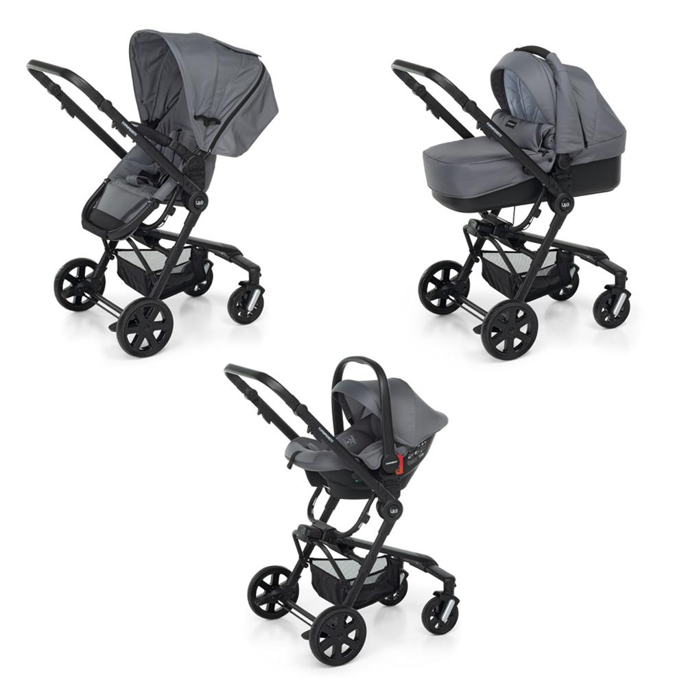 FOPPAPEDRETTI TRAVEL SYSTEM UP3 I-SIZE TITANIO 9700337546