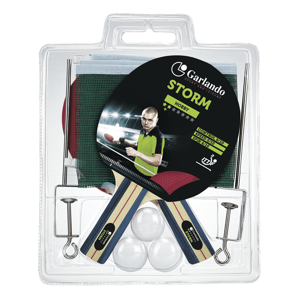 GARLANDO SET PING PONG STORM PLUS 2C4-55