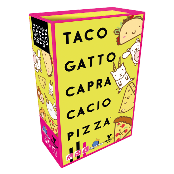 GHENOS GAMES TACO GATTO CAPRA CACIO PIZZA GHE141