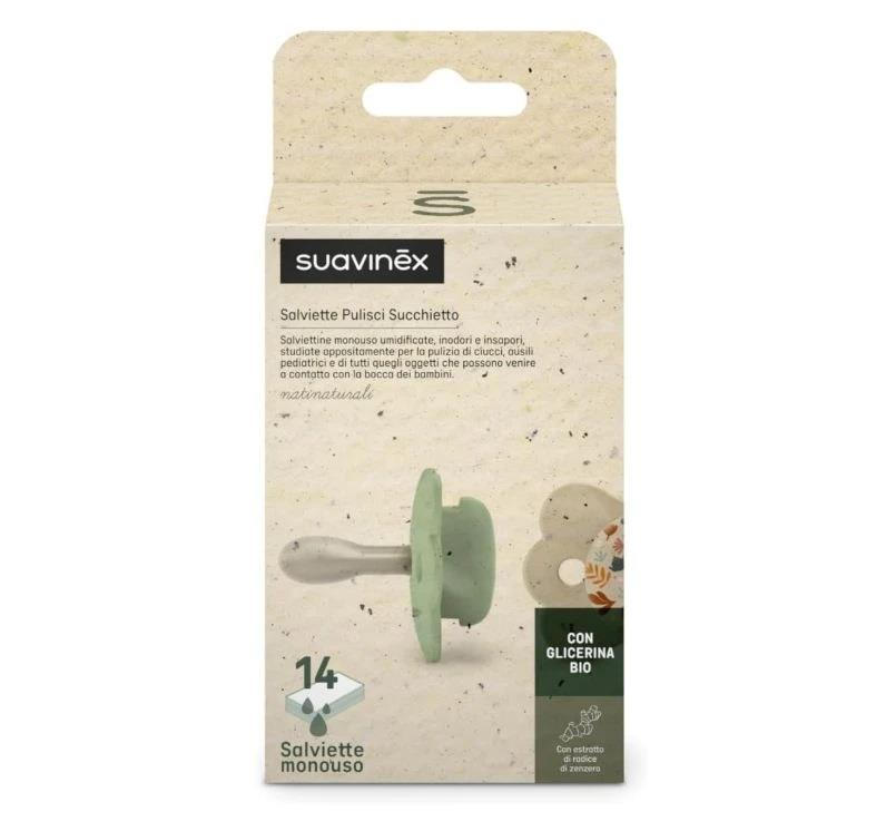 SUAVINEX SALVIETTE PULISCI SUCCHIETTO MONOUSO - PACK 14 PZ 401019