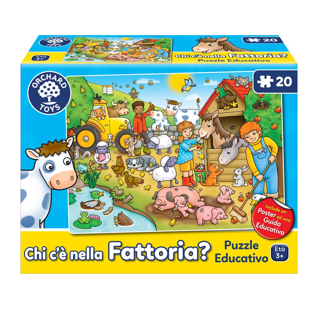 ORCHARD CHI C’È NELLA FATTORIA? - PUZZLE 20 PZ ORC0302