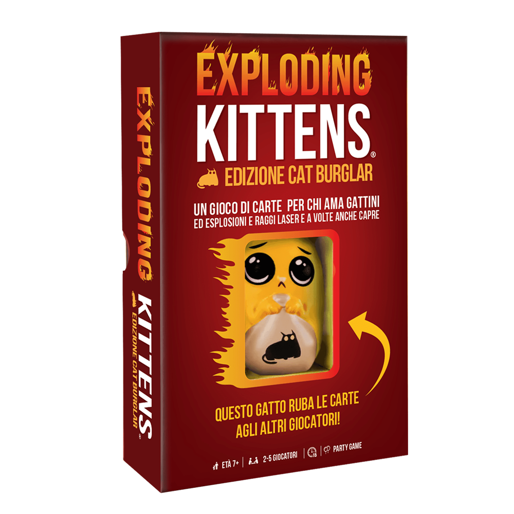 ASMODEE EXPLODING KITTENS ED. CAT BURGLAR 8646