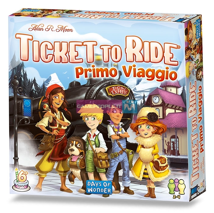 ASMODEE 8516 TICKET TO RIDE PRIMO VIAGGIO