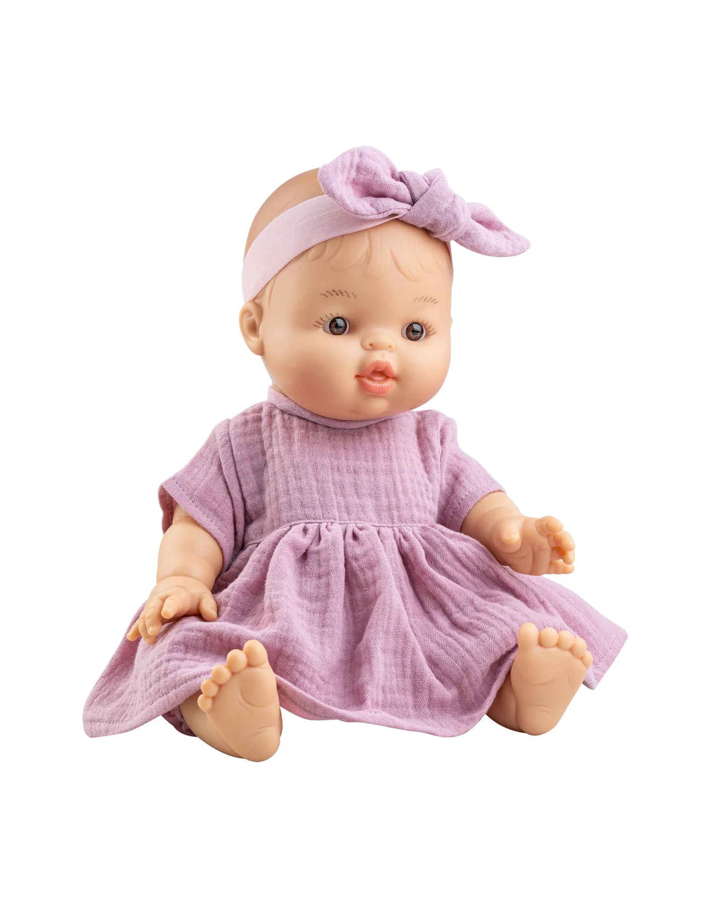 PAOLA REINA BAMBOLA BABY GORDIS - FEDERICA CON IL VESTITO ROSA 04146