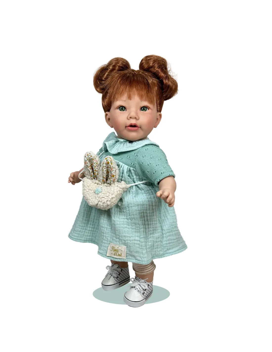 NINES D'ONIL BAMBOLA CHLOÉ RABITT MINT 45 CM 6470