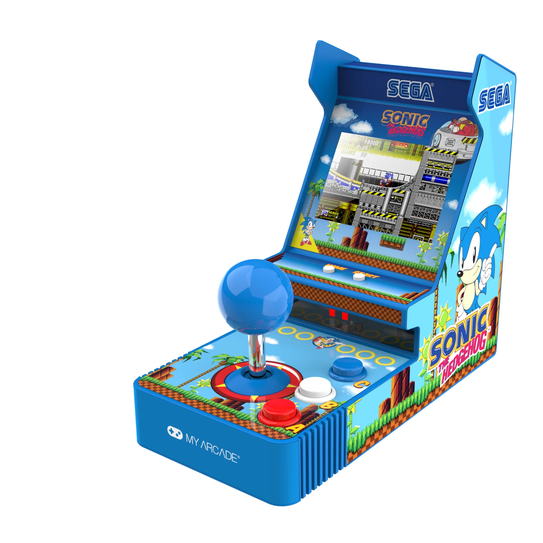 MY ARCADE SONIC THE HEDGEHOG JOYSTICK PLAYER 7157