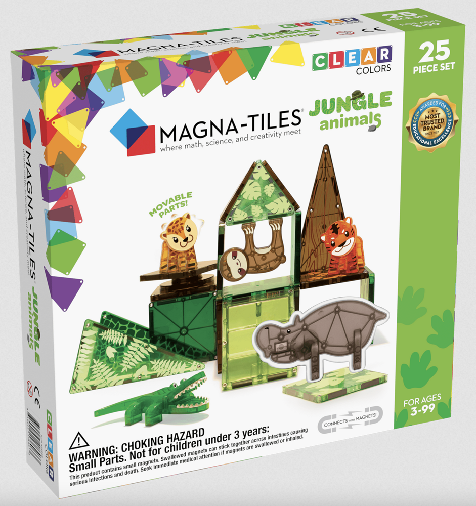 MAGNA-TILES JUNGLE ANIMALS 25 ELEMENTI 21225