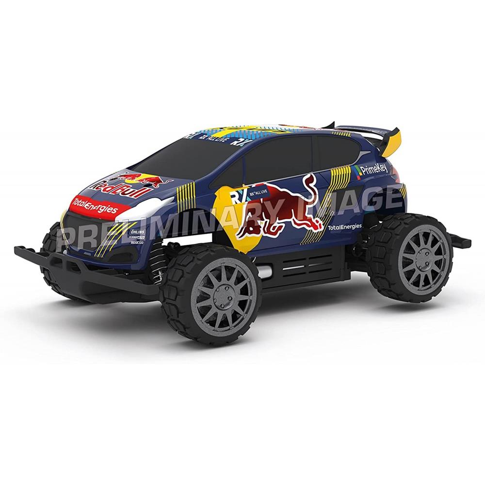 CARRERA PROFI RC 2.4GHZ RED BULL PEUGEOT WRX 208 - RALLYCROSS, HANSEN PX 370183022