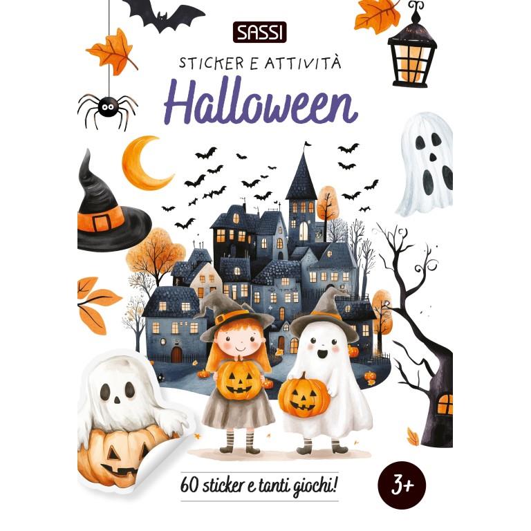 SASSI EDITORE HALLOWEEN - STICKER E ATTIVITÀ
