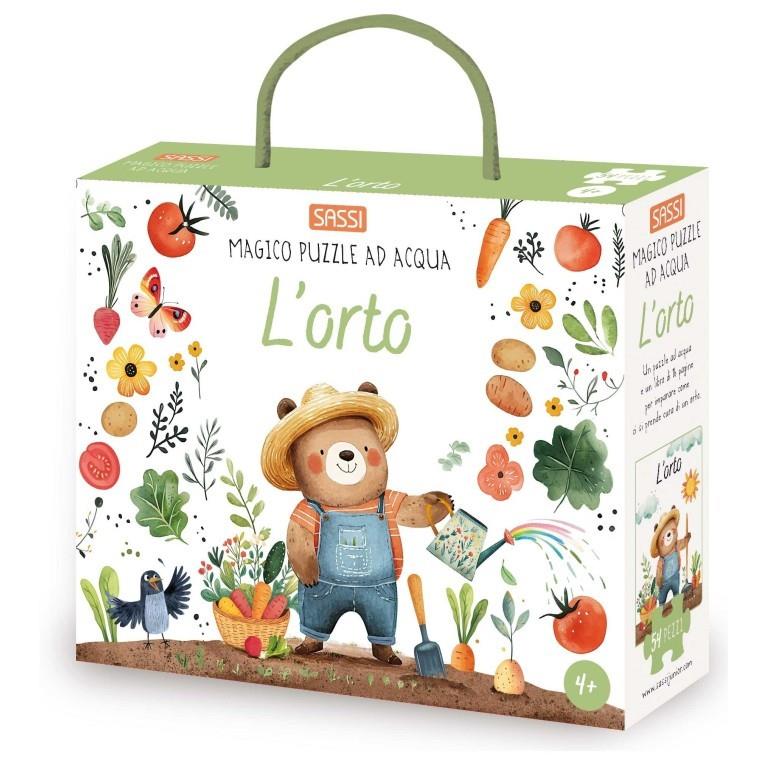 SASSI EDITORE MAGICO PUZZLE AD ACQUA - L'ORTO
