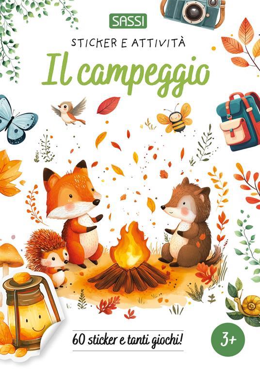 SASSI EDITORE ACTIVITY BOOKS BOTANICAL - IL CAMPEGGIO - ITALIANO (M. MABILIA)