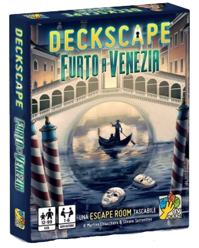 DAVINCI GIOCHI DECKSCAPE - FURTO A VENEZIA DVG4479