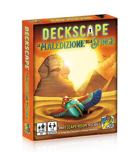 DAVINCI GIOCHI DECKSCAPE - LA MALEDIZIONE DELLA SFINGE DVG5709