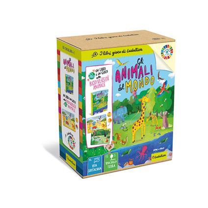 LUDATTICA PER AGENDA 2030 GLI ANIMALI DEL MONDO - LIBRO E TOMBOLA 47402