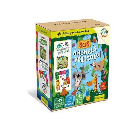 LUDATTICA PER AGENDA 2030 SOS ANIMALI IN PERICOLO! - LIBRO E GIOCO 47440