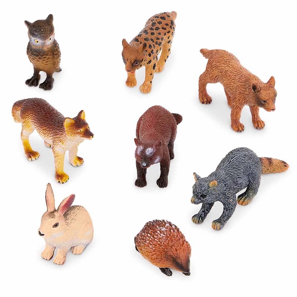 BATTAT TERRA ANIMALI DELLA FORESTA IN TUBO 8 PZ AN2880