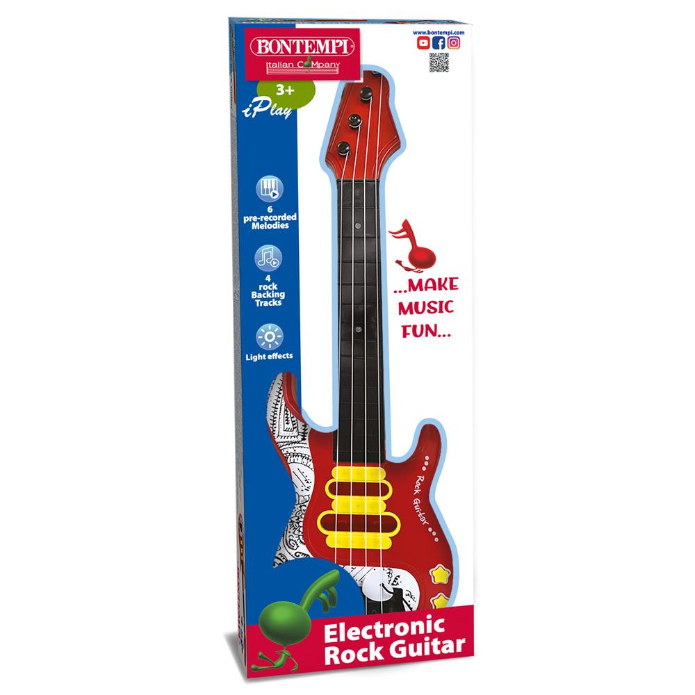 BONTEMPI CHITARRA ROCK ELETTRICA ROSSA I-PLAY 51 CM 24 1110