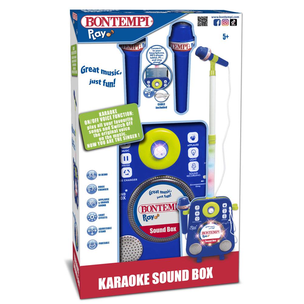 BONTEMPI KARAOKE SOUND BOX 2 MICROFONI I-SOUND 42 5030