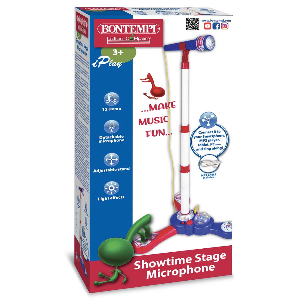 BONTEMPI MICROFONO DA PALCOSCENICO CON CONNESSIONE MP3 I-PLAY 40 1510