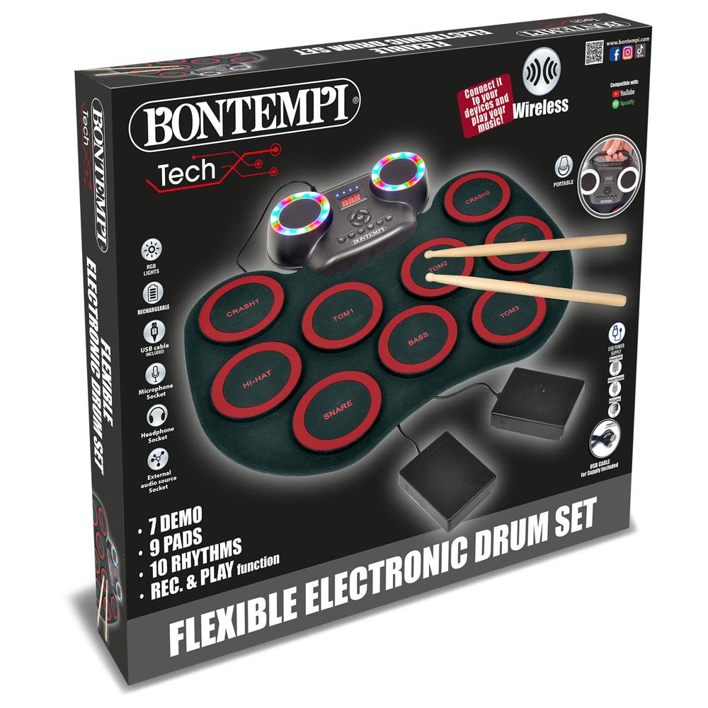 BONTEMPI BATTERIA ELETTRONICA FLESSIBILE A 9 PADS 18 2000