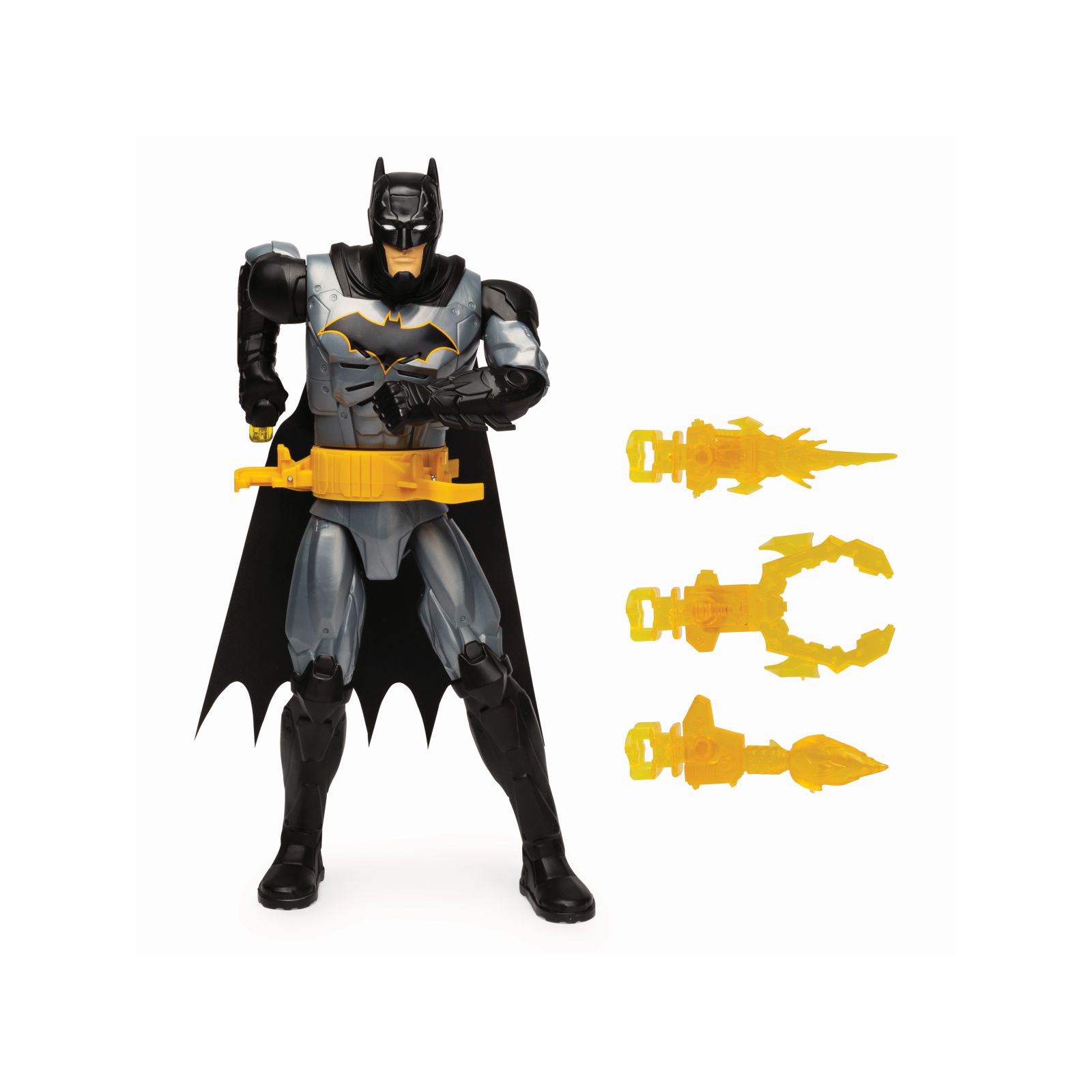 SPIN MASTER  BATMAN PERSONAGGIO BATMAN DELUXE CON LUCI E SUONI IN SCALA 30 CM 6055944