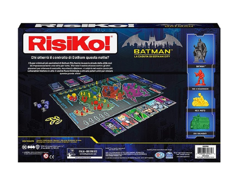 EDITRICE GIOCHI RISIKO! BATMAN DC 6062086