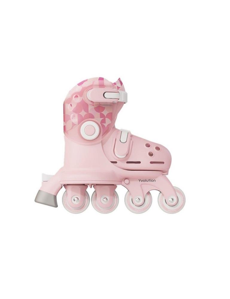 YVOLUTION PATTINI TWISTA ROLLER - ROSA