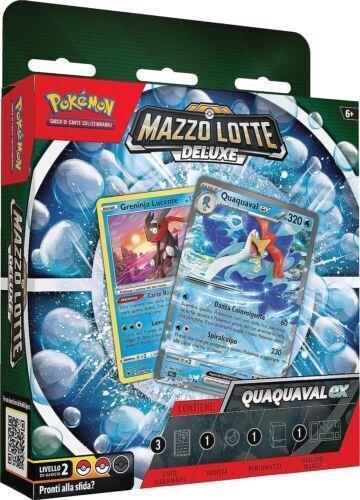 GAMEVISION POKÉMON MAZZO LOTTE DELUXE QUAQUAVAL EX O MEOWSCARADA EX PK30600-I