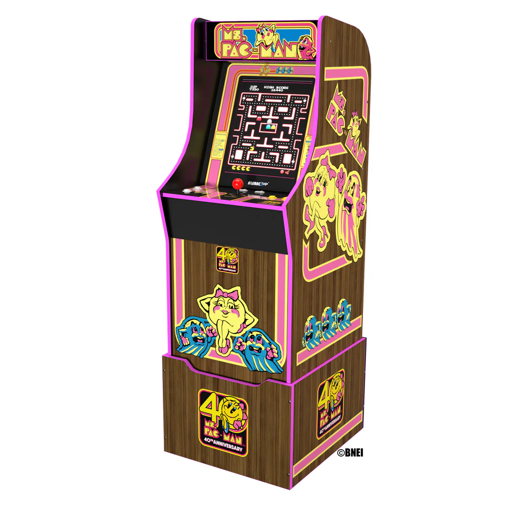 ARCADE1UP MS. PAC-MAN 40TH ANNIVERSARY ARCADE MACHINE MSP-A-20682