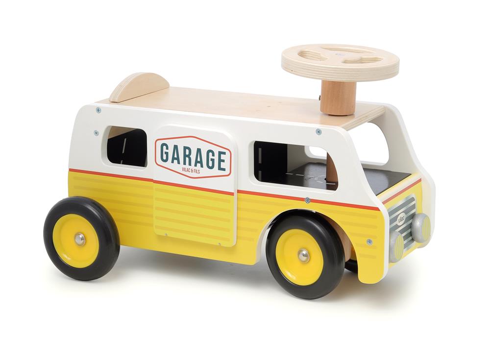 VILAC FURGONE ATTREZZATO GARAGE IN LEGNO 1059
