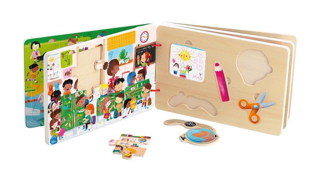 VILAC LIBRO PUZZLE IN LEGNO - ATTIVITÀ 7910