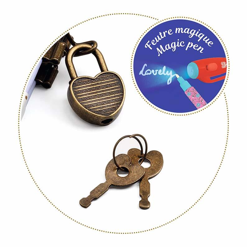 DJECO FIONA LITTLE SECRET NOTEBOOK - MAGIC PEN DD03651