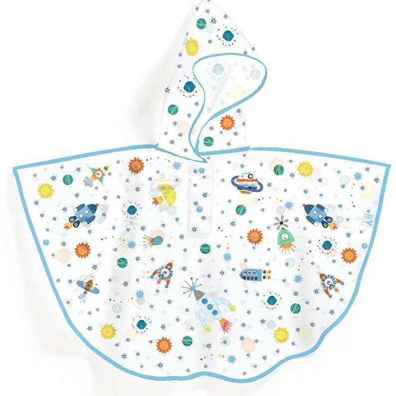 DJECO ROCKET RAIN CAPE - M DD04683