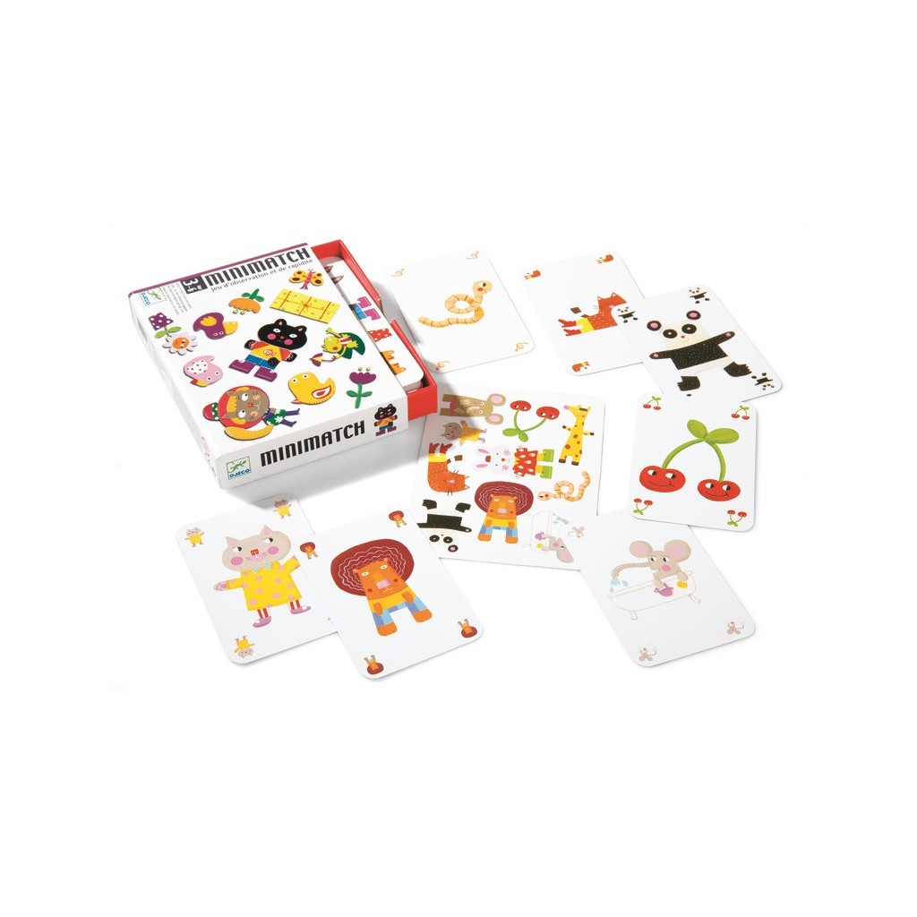 DJECO  GIOCO DI CARTE - MINIMATCH DJ05175